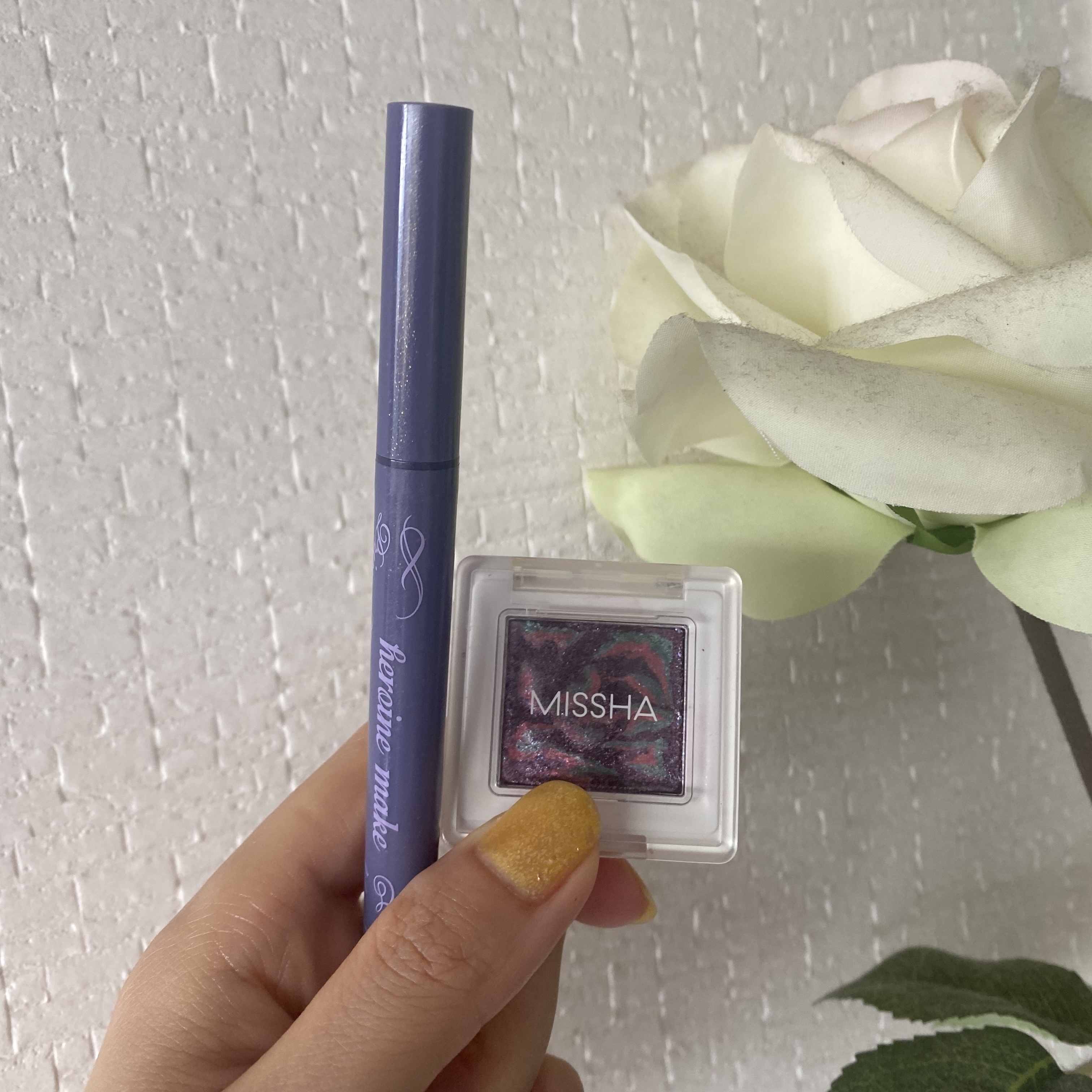 グリッタープリズム シャドウ マーブル/MISSHA/単色アイシャドウを使ったクチコミ（1枚目）