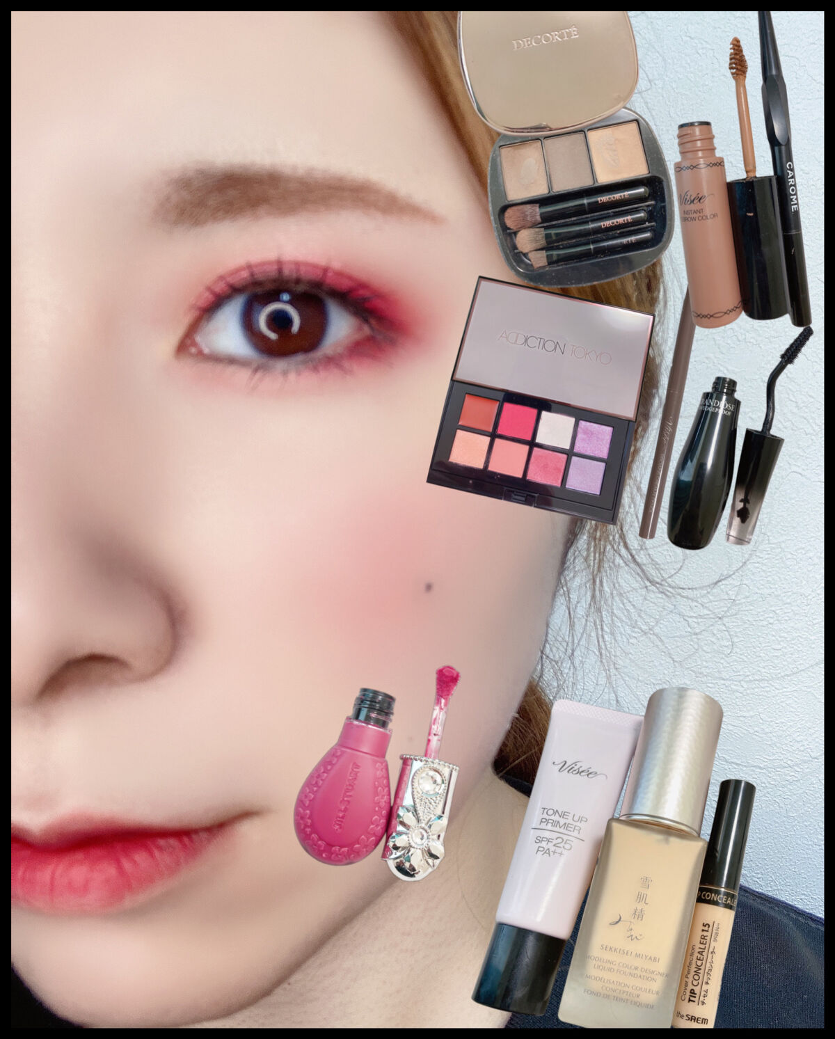 イージードローイングアイブロウ ライトブラウン/CAROME./アイブロウペンシルを使ったクチコミ（1枚目）