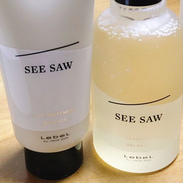 SEE SAW ヘア＆スキャルプシャンプー/ヘアトリートメント BALANCE（シャンプー250ml）/LebeL/シャンプー・コンディショナーを使ったクチコミ（2枚目）