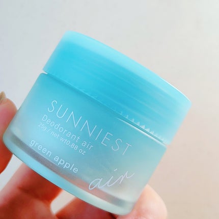 サニエスト デオドランエアー 青りんごの香り (Green apple)/SUNNIEST/デオドラント・制汗剤を使ったクチコミ(1枚目)