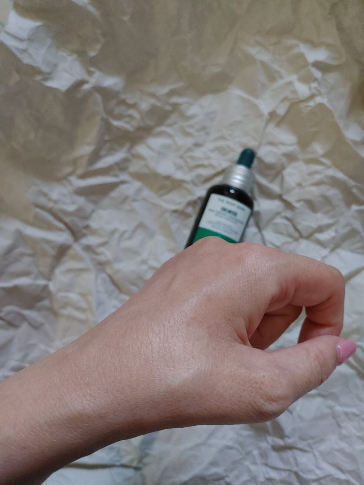 EDW コンセントレート セラム/THE BODY SHOP/美容液を使ったクチコミ(4枚目)