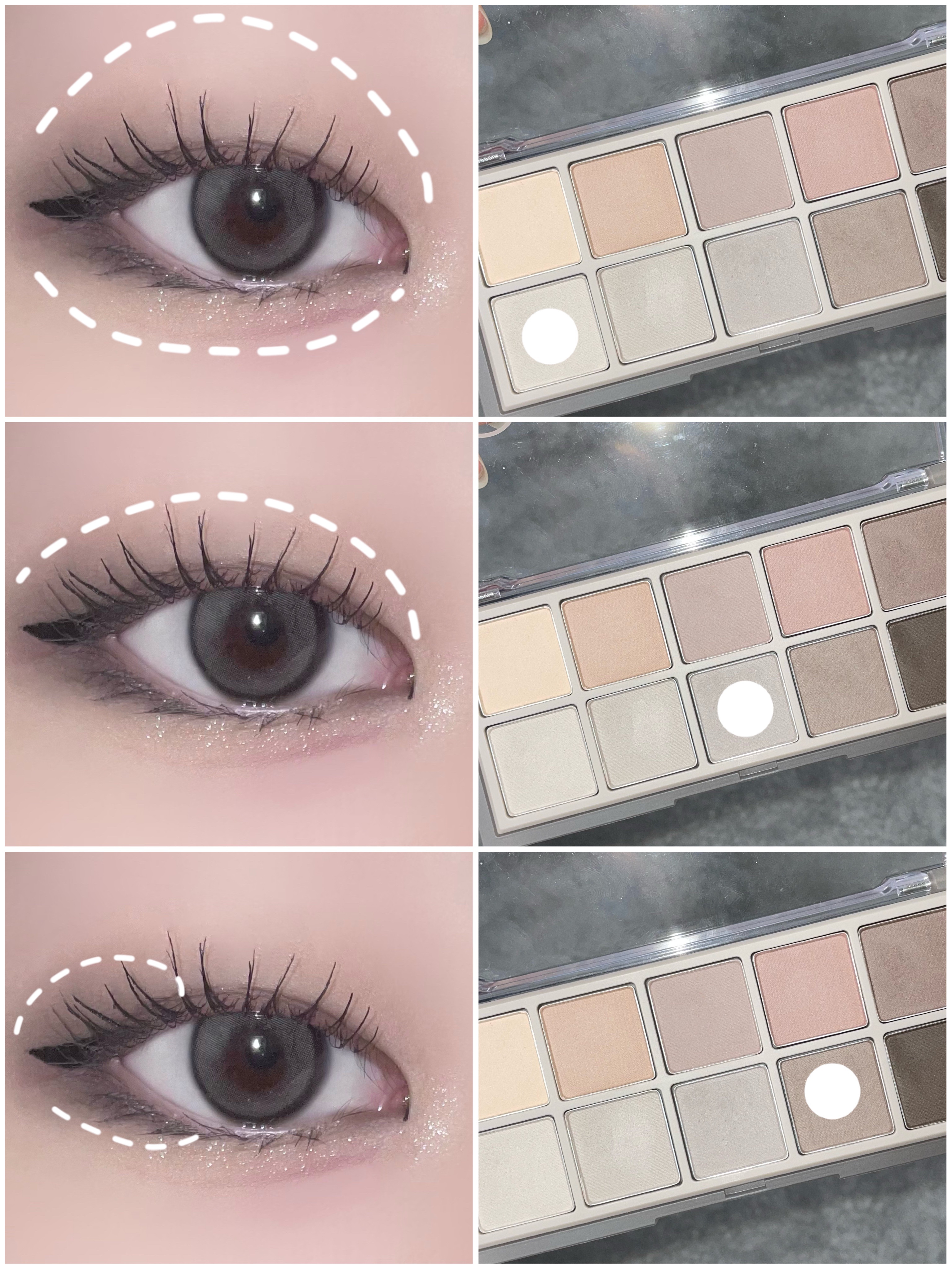 シングルカラーアイシャドウ/CEZANNE/単色アイシャドウを使ったクチコミ（3枚目）