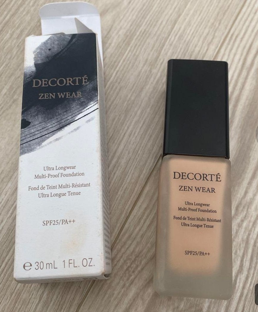 ゼン ウェア フルイド/DECORTÉ/リキッドファンデーションを使ったクチコミ(1枚目)