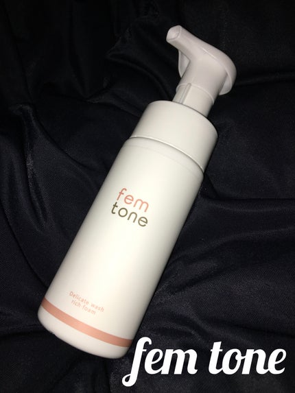 デリケートウォッシュ リッチフォーム/fem tone/デリケートゾーンケアを使ったクチコミ(1枚目)