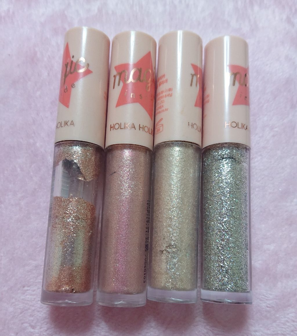 アイメタルグリッター/HOLIKA HOLIKA/グリッターを使ったクチコミ（1枚目）