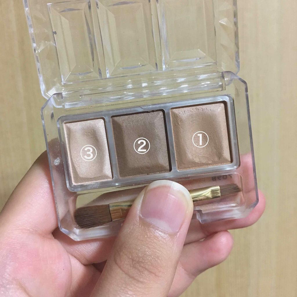 シークレットカラーアイズ/キャンメイク/アイシャドウパレットを使ったクチコミ(2枚目)