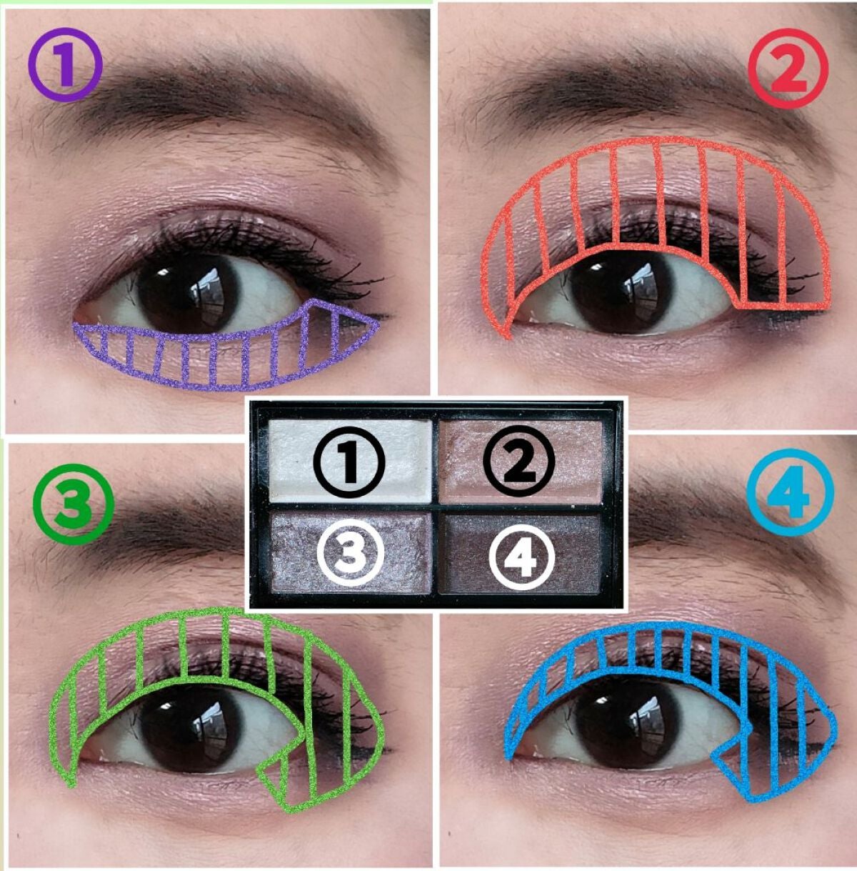 ノーズ&アイブロウパウダー/CEZANNE/パウダーアイブロウを使ったクチコミ(5枚目)