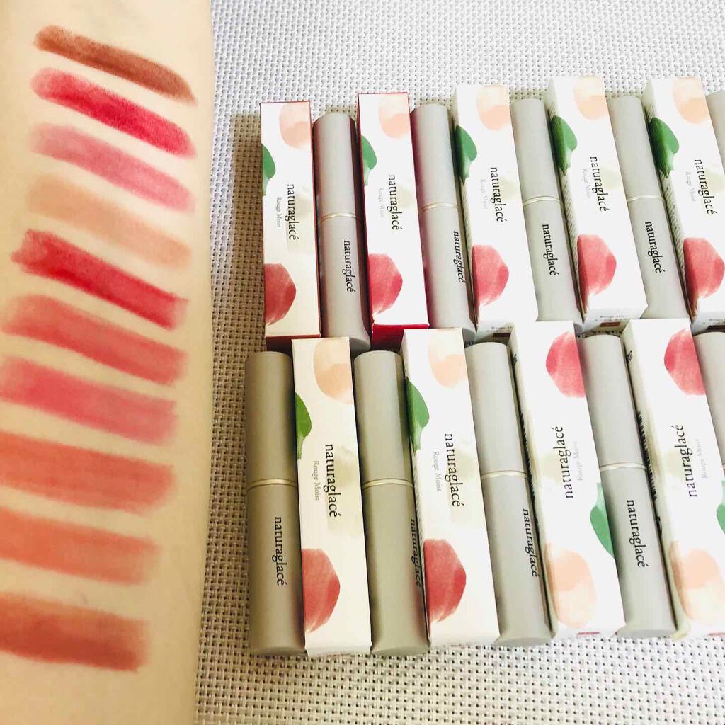 ルージュ モイスト/ナチュラグラッセ/口紅を使ったクチコミ(3枚目)