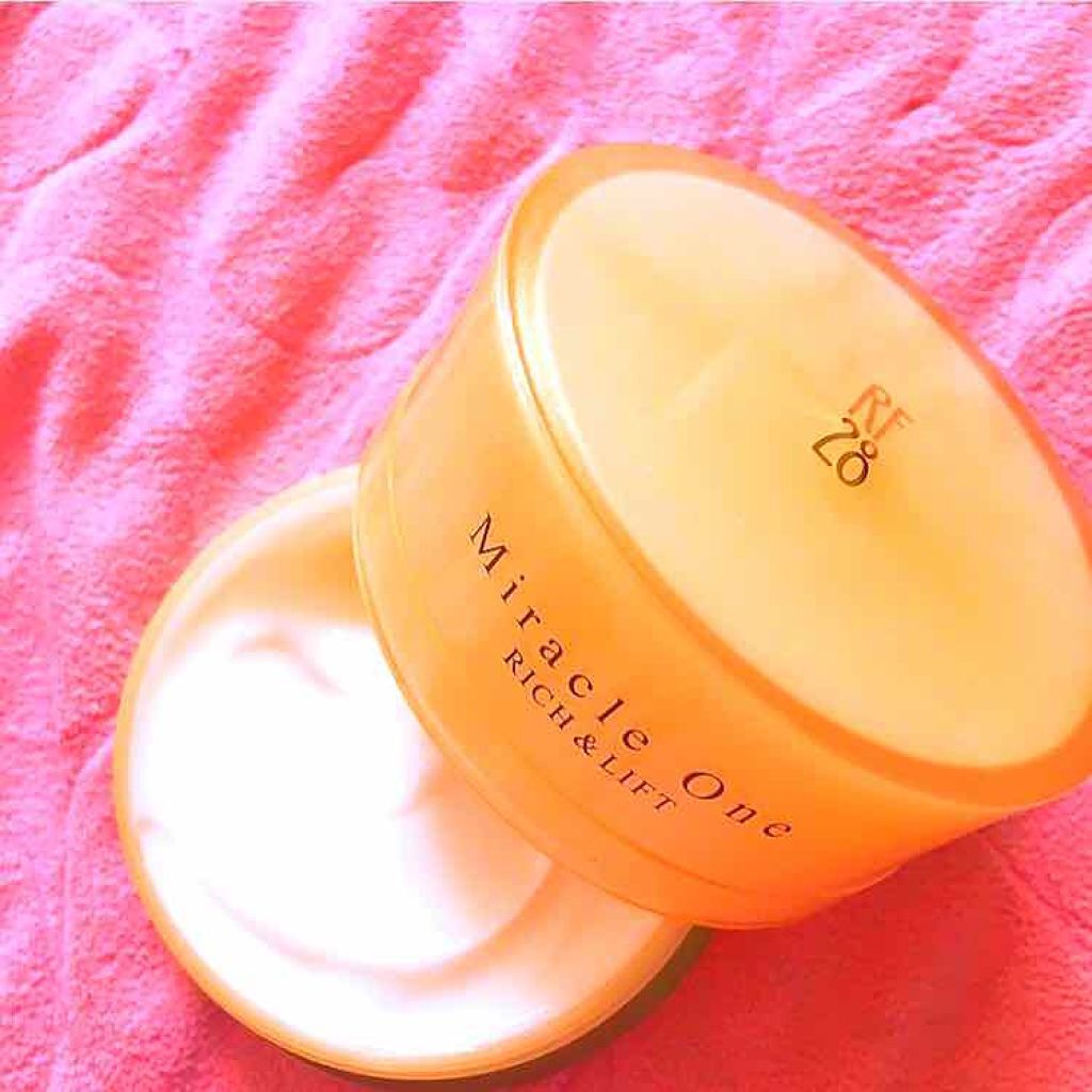 ミラクルワン リッチ&モイスト/RF28/オールインワン化粧品を使ったクチコミ(1枚目)