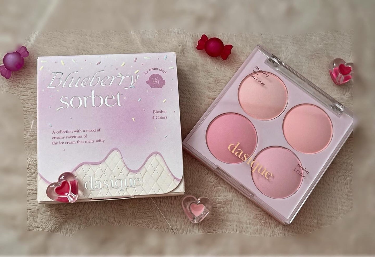 ブレンディングムードチーク/dasique/パウダーチークを使ったクチコミ(1枚目)