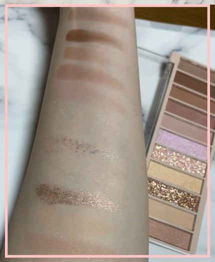 アイシャドウパレット/coou/アイシャドウパレットを使ったクチコミ(2枚目)