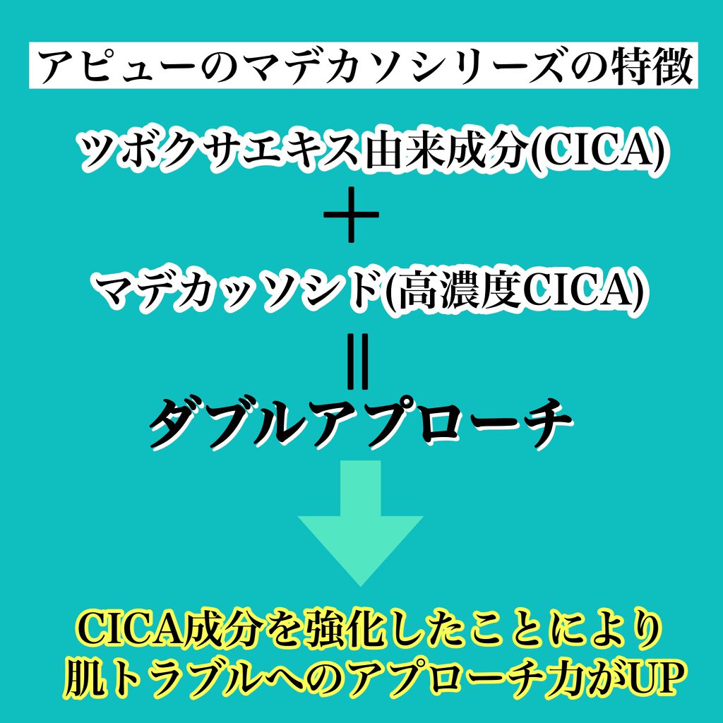 マデカソ CICA化粧水/A’pieu/化粧水を使ったクチコミ（2枚目）