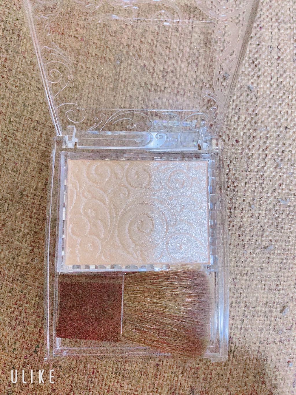 パールグロウハイライト/CEZANNE/パウダーハイライトを使ったクチコミ(2枚目)