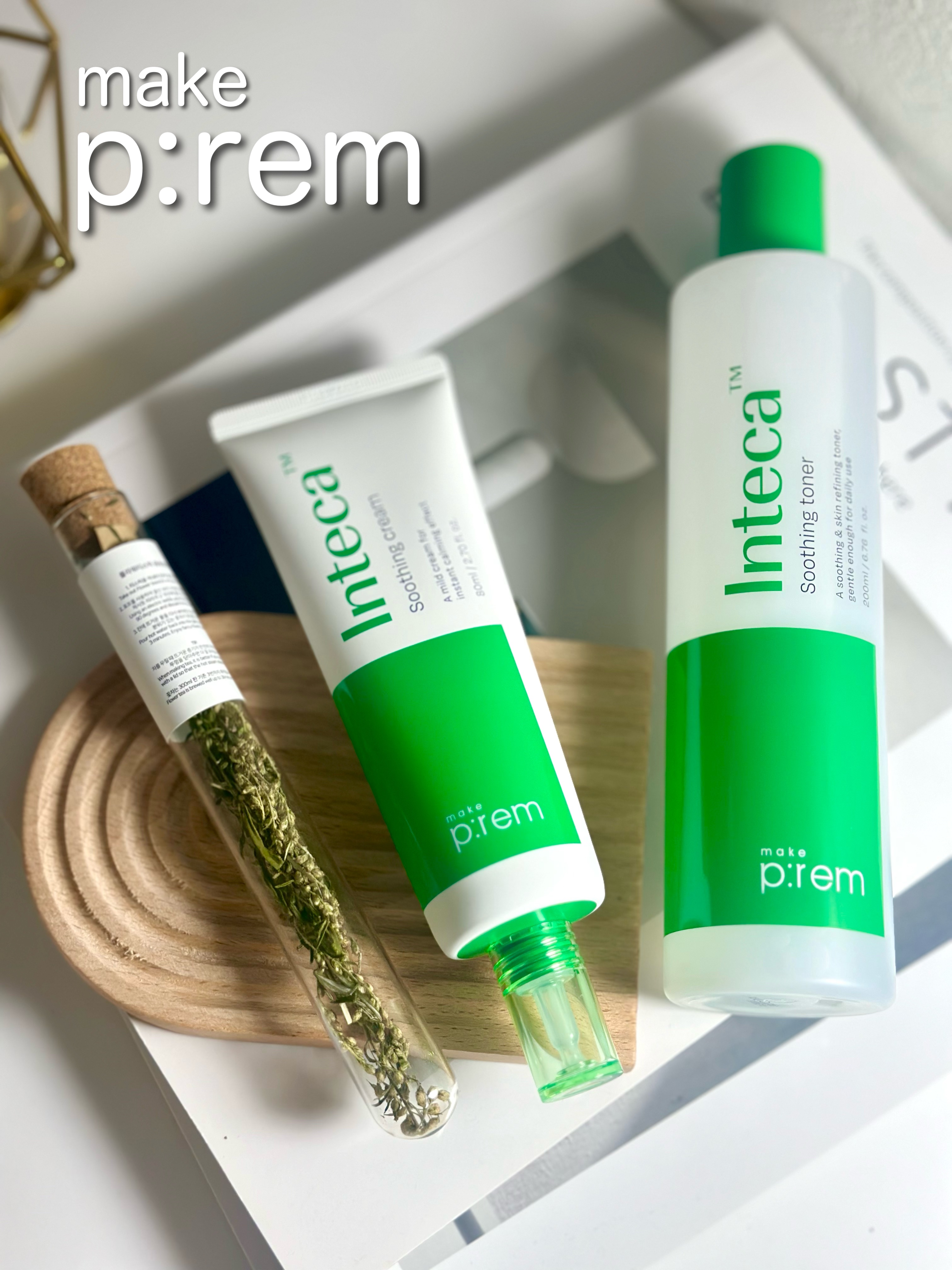 インテカ スージングトナー/make prem/化粧水を使ったクチコミ（1枚目）