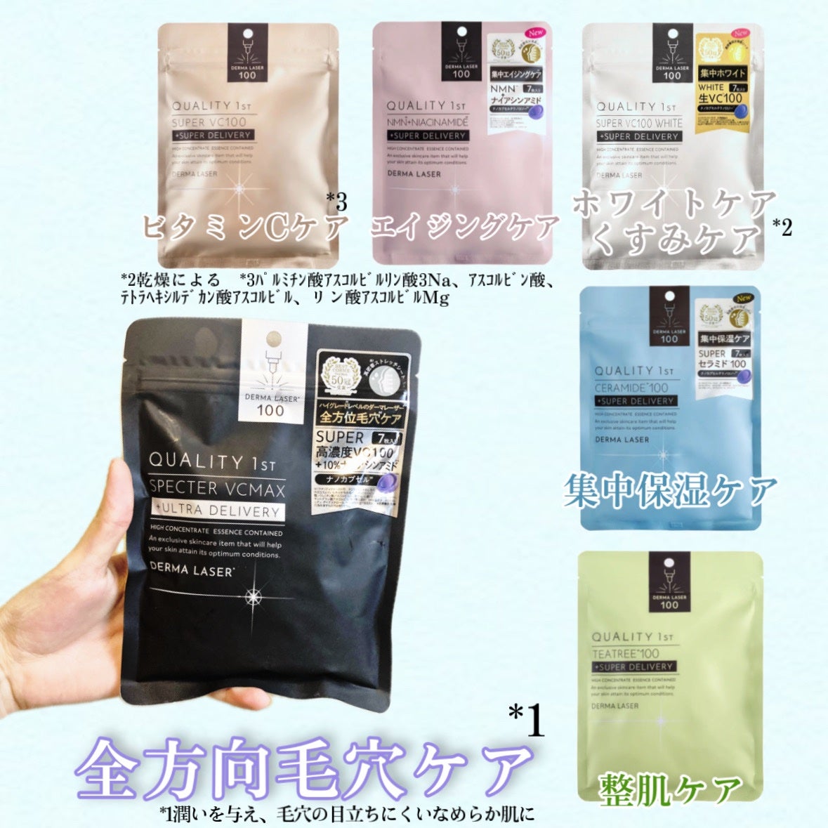 ダーマレーザースペクター VCMAX マスク/クオリティファースト/シートマスク・パックを使ったクチコミ(2枚目)