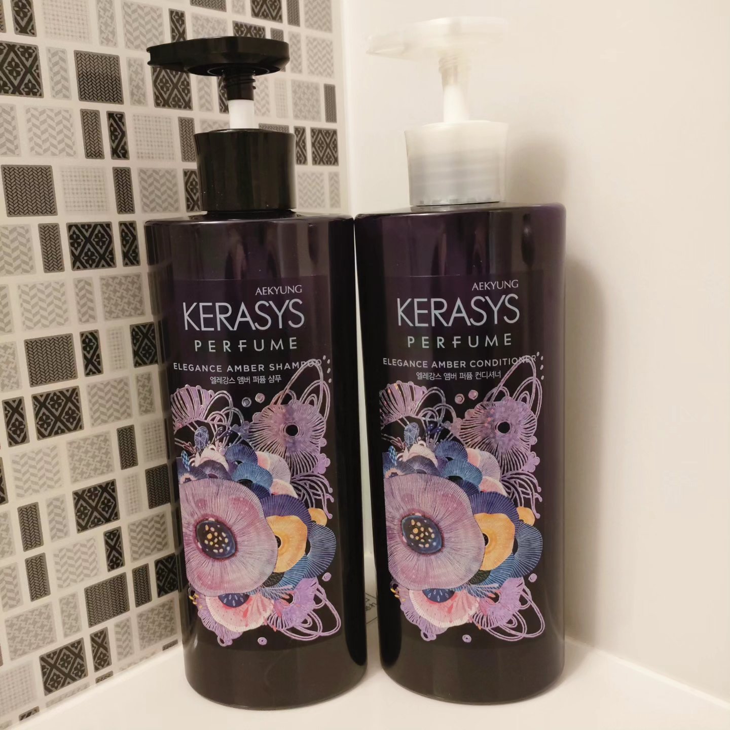 パフューム エレガンスアンバー シャンプー&コンディショナー/KERASYS/シャンプー・コンディショナーを使ったクチコミ（1枚目）