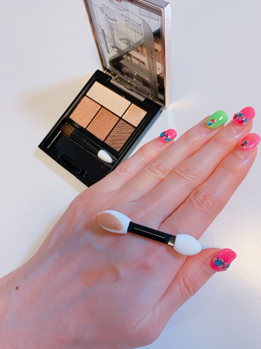 ドラマティックスタイリングアイズ/マキアージュ/アイシャドウパレットを使ったクチコミ(1枚目)