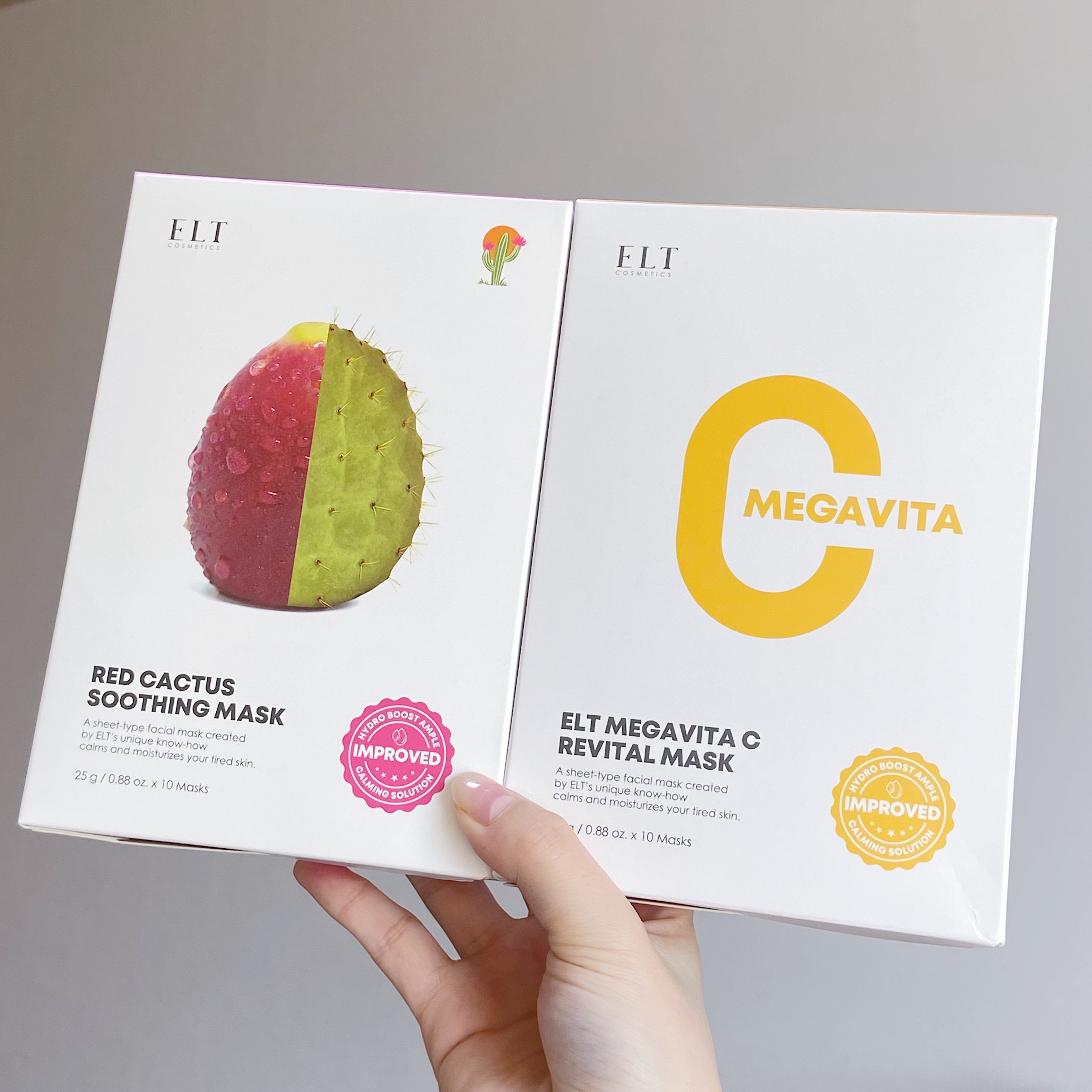 レッドカクタススージングマスク/ELT COSMETICS/シートマスク・パックを使ったクチコミ（2枚目）