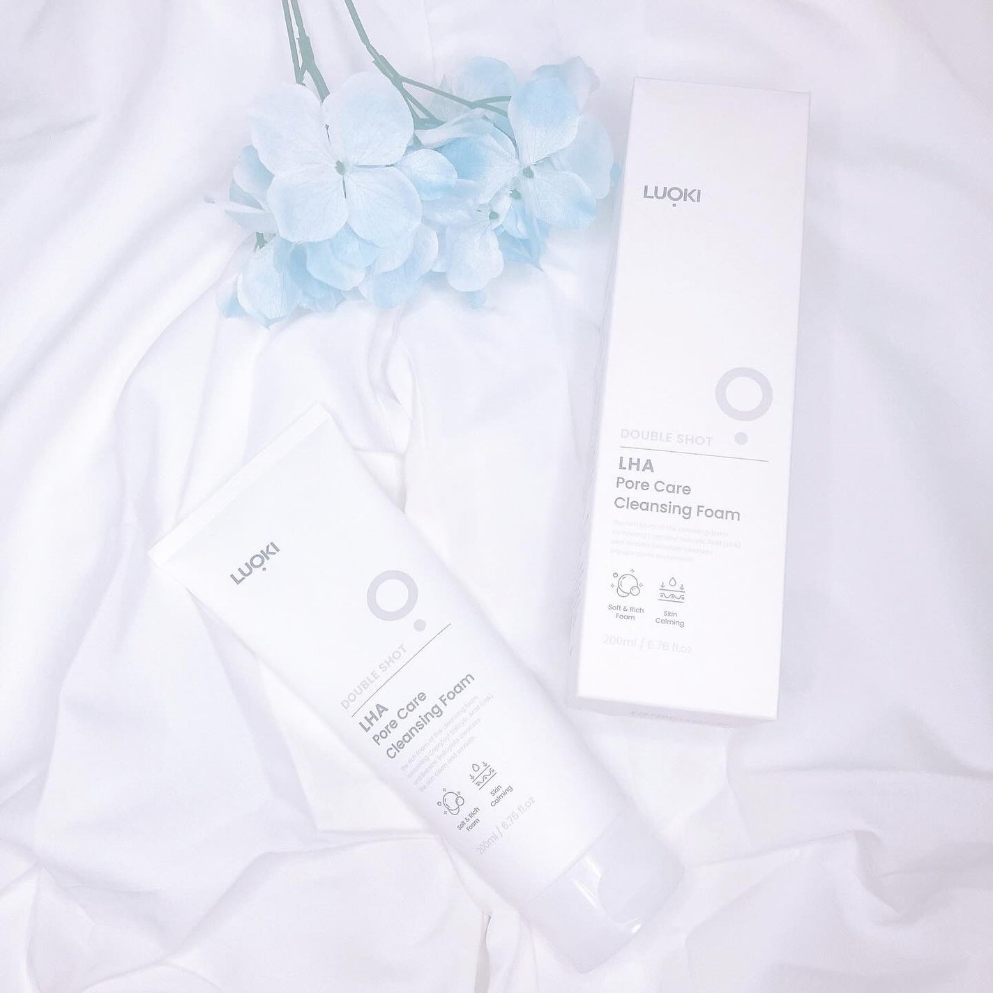 ダブルショットLHA毛穴ケアクレンジングフォーム /LUOKI/クレンジングクリームを使ったクチコミ(1枚目)