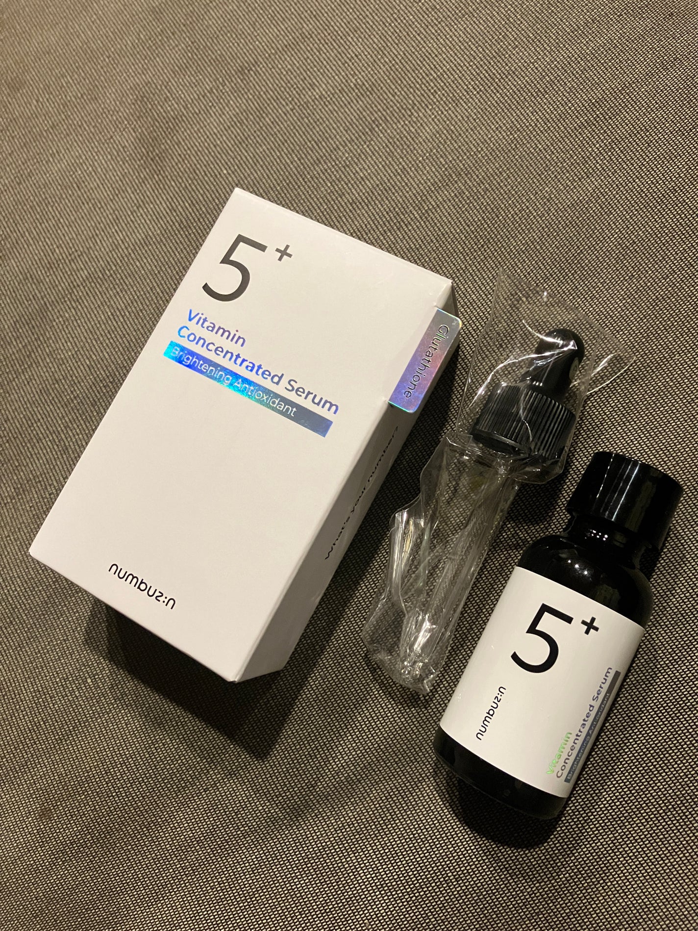 5番 白玉グルタチオンC美容液/numbuzin/美容液を使ったクチコミ(3枚目)