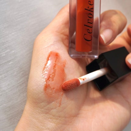 セルヴォーク モイステン リップドロップ/Celvoke/リップグロスを使ったクチコミ(5枚目)