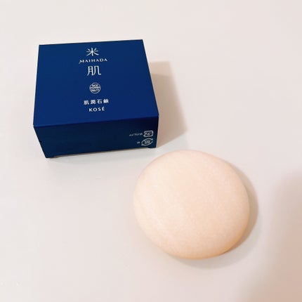 肌潤石鹸/米肌/洗顔石鹸を使ったクチコミ(5枚目)