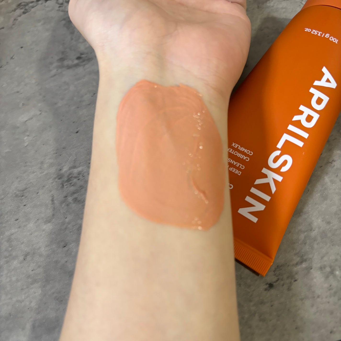 カロテン毛穴レスクレイパック/APRILSKIN/洗い流すパック・マスクを使ったクチコミ(3枚目)