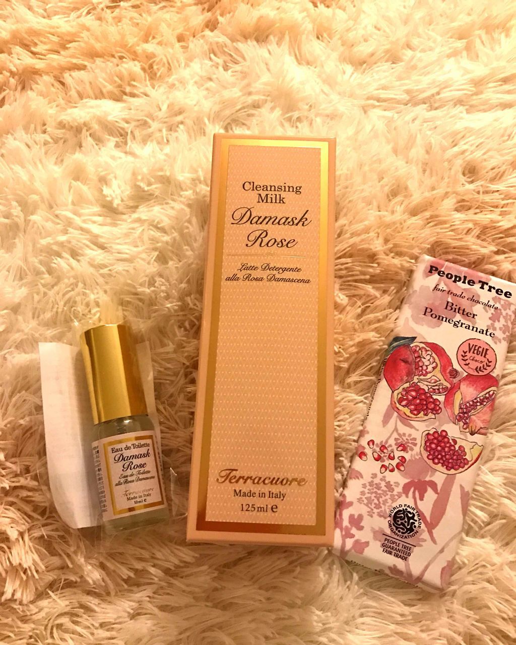 ダマスクローズ クレンジングミルク(洗い流し用)/Terracuore/ミルククレンジングを使ったクチコミ(1枚目)