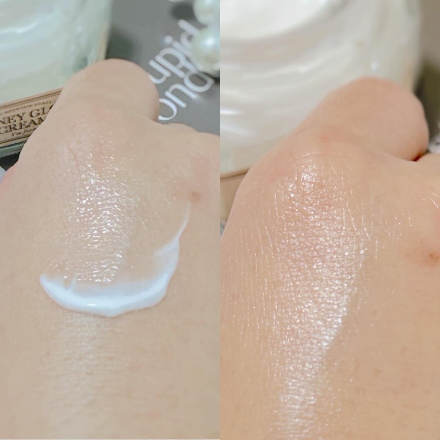 ハニーグロウクリーム/I'm from/フェイスクリームを使ったクチコミ(4枚目)