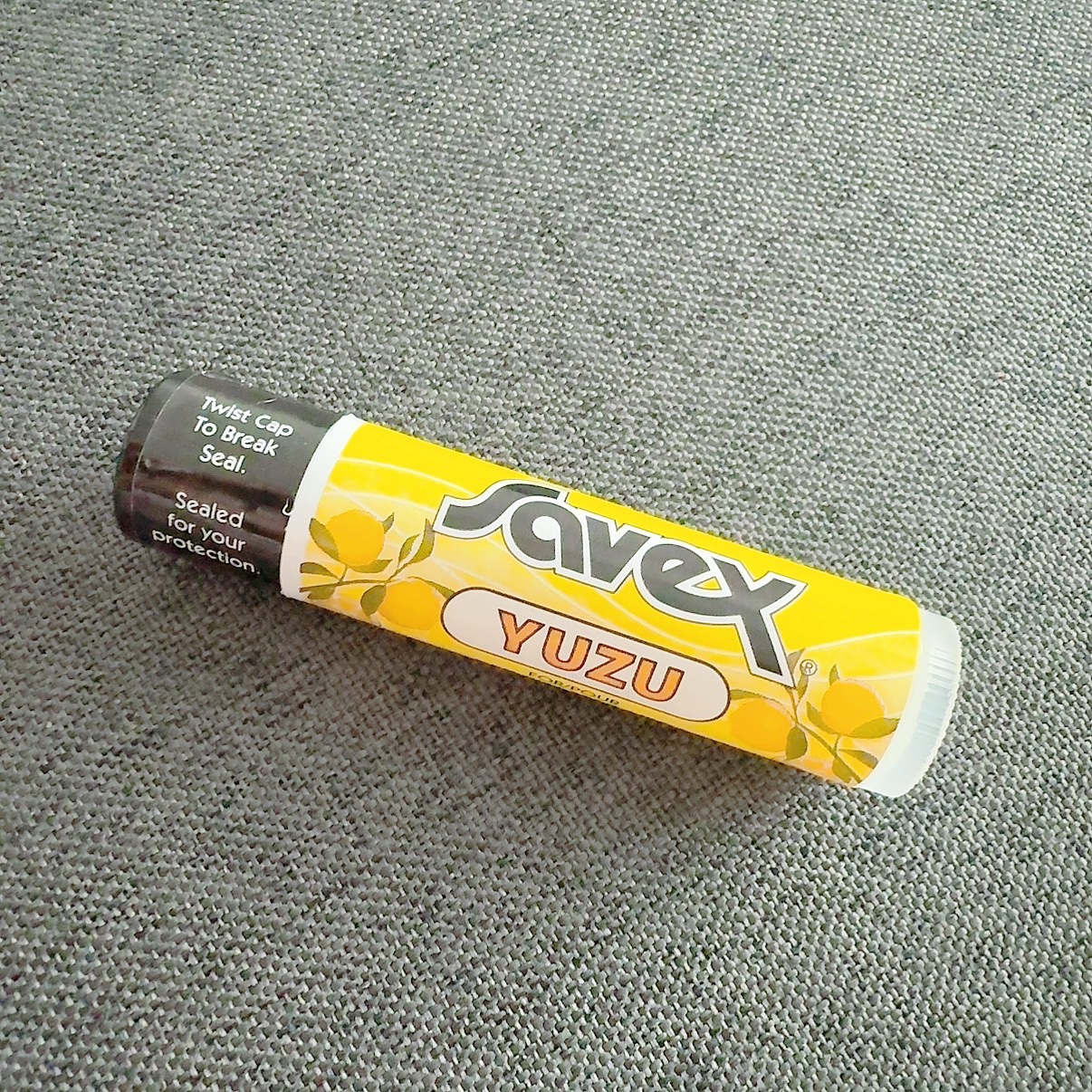 サベックス リップクリーム スティック 柚子/サベックス/リップケアを使ったクチコミ（1枚目）