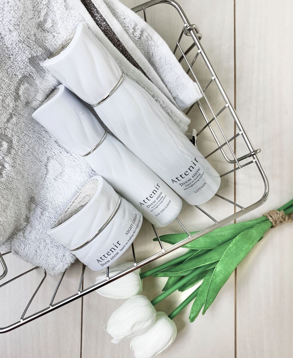 ドレススノー ナイトクリーム【医薬部外品】 /アテニア/フェイスクリームを使ったクチコミ（1枚目）