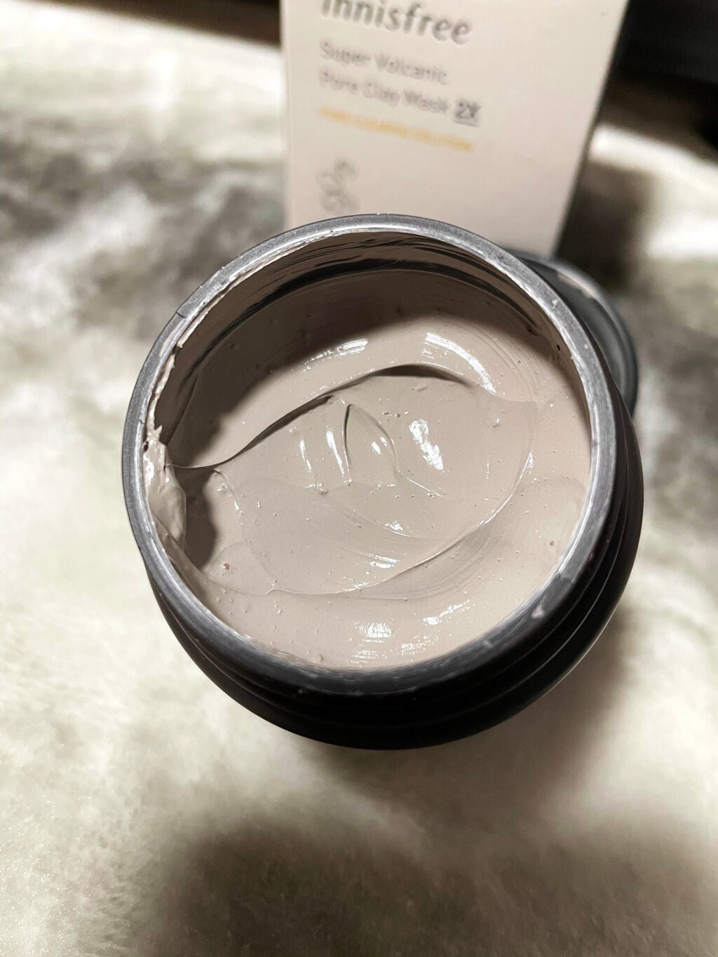 スーパーヴォルカニック ポア クレイマスク/innisfree/洗い流すパック・マスクを使ったクチコミ(2枚目)