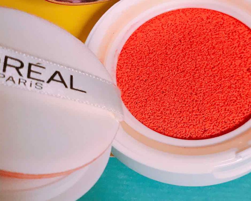 ルーセントマジック クッションブラッシュ/ロレアル パリ/ジェル・クリームチークを使ったクチコミ(2枚目)