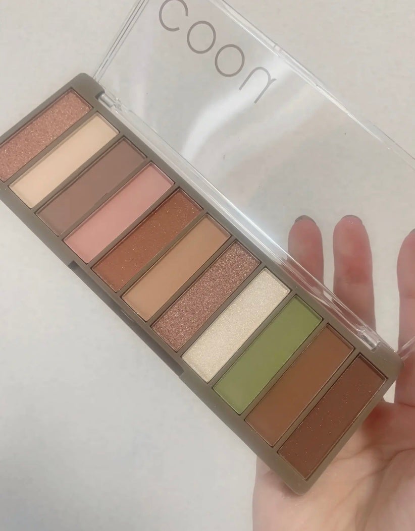 アイシャドウパレット/coou/アイシャドウパレットを使ったクチコミ(2枚目)