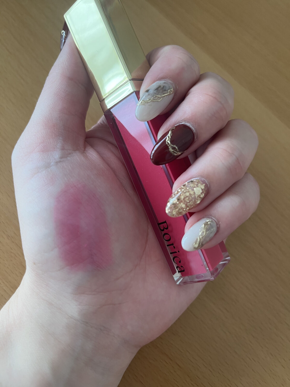 プランプティントUV/Borica/リップグロスを使ったクチコミ（3枚目）