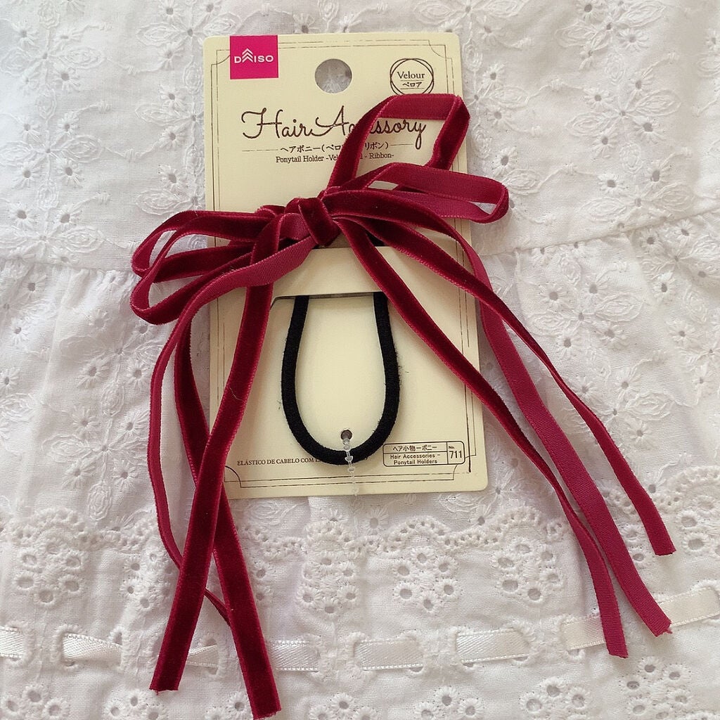 ヘアポニー/DAISO/ヘアアクセサリーを使ったクチコミ(1枚目)