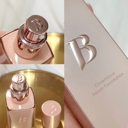 カバーリシャスセラムファンデーション/BANILA CO/リキッドファンデーションを使ったクチコミ(4枚目)