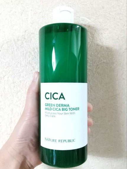 グリーン ダーマCICAビックトナー/ネイチャーリパブリック/化粧水を使ったクチコミ(1枚目)