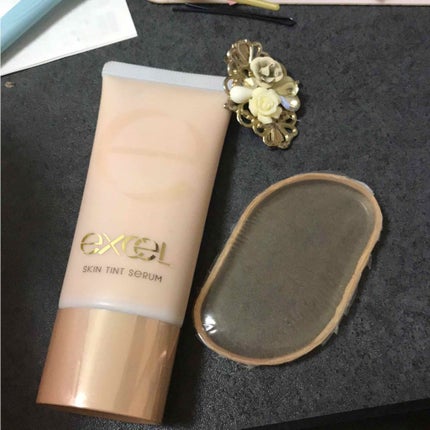 スキンティントセラム/excel/リキッドファンデーションを使ったクチコミ(1枚目)