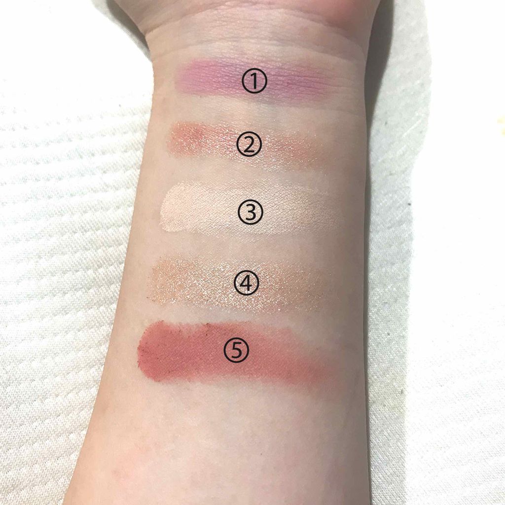 プレイカラーアイパレット ローズボム/ETUDE/アイシャドウパレットを使ったクチコミ（2枚目）