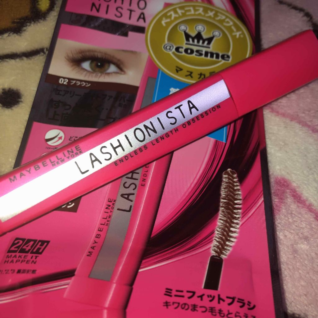 ラッシュニスタ N/MAYBELLINE NEW YORK/マスカラを使ったクチコミ(1枚目)