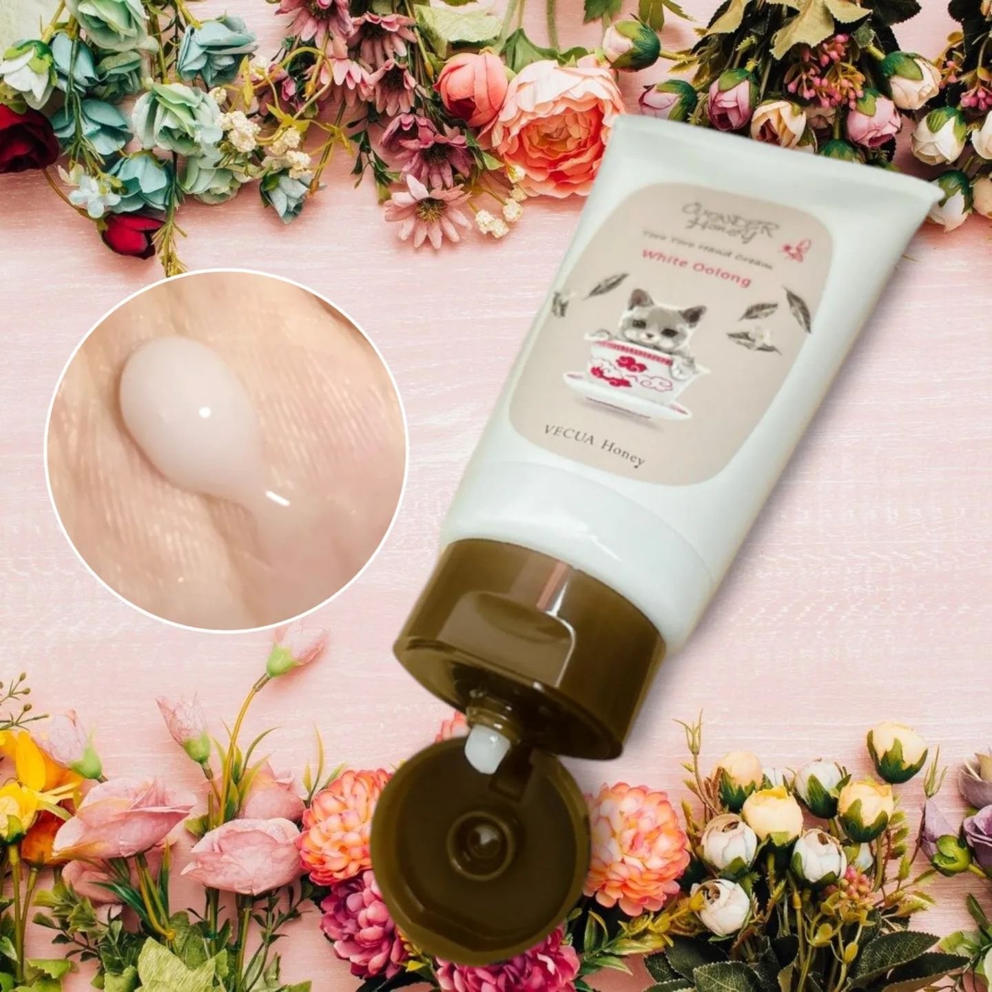 ワンダーハニー とろとろハンドクリーム ホワイトウーロン ホワイトウーロン/VECUA Honey/ハンドクリームを使ったクチコミ（2枚目）