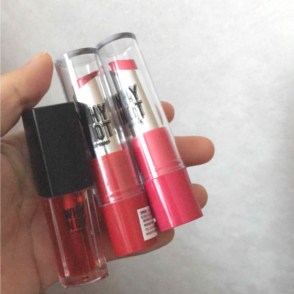 WHY NOT SPINNS リップスティック/DAISO/口紅を使ったクチコミ(1枚目)