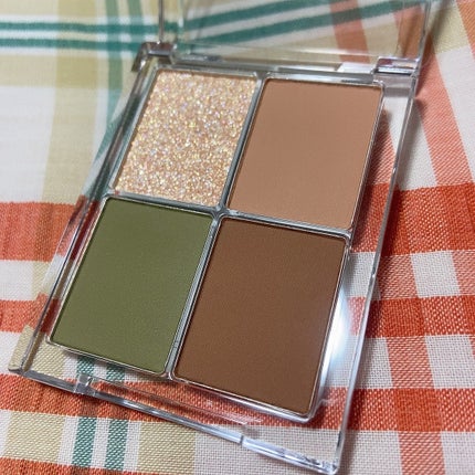 4色アイシャドウパレット/aZTK/アイシャドウパレットを使ったクチコミ(4枚目)