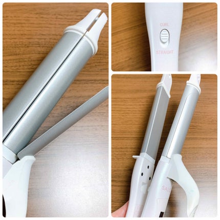 SALONIA 2WAYヘアアイロン/SALONIA/その他ヘアアイロンを使ったクチコミ(2枚目)