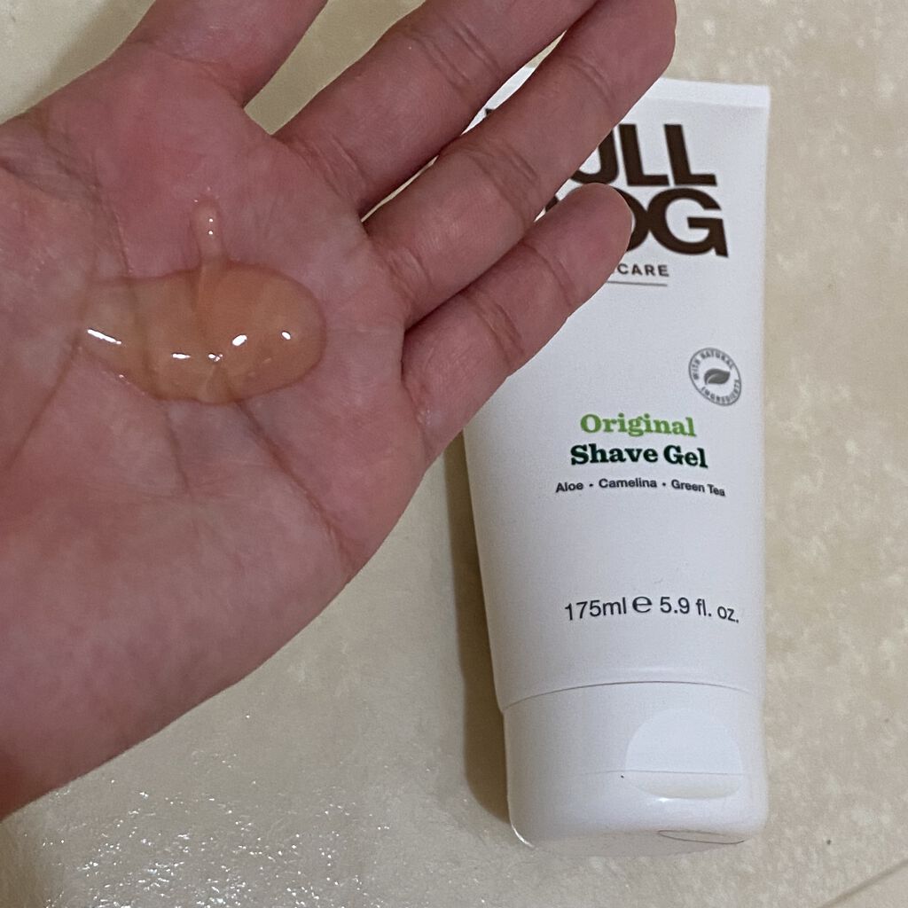 ブルドッグ オリジナル シェービングジェル/ブルドッグ スキンケア フォーメン/除毛クリームを使ったクチコミ（2枚目）