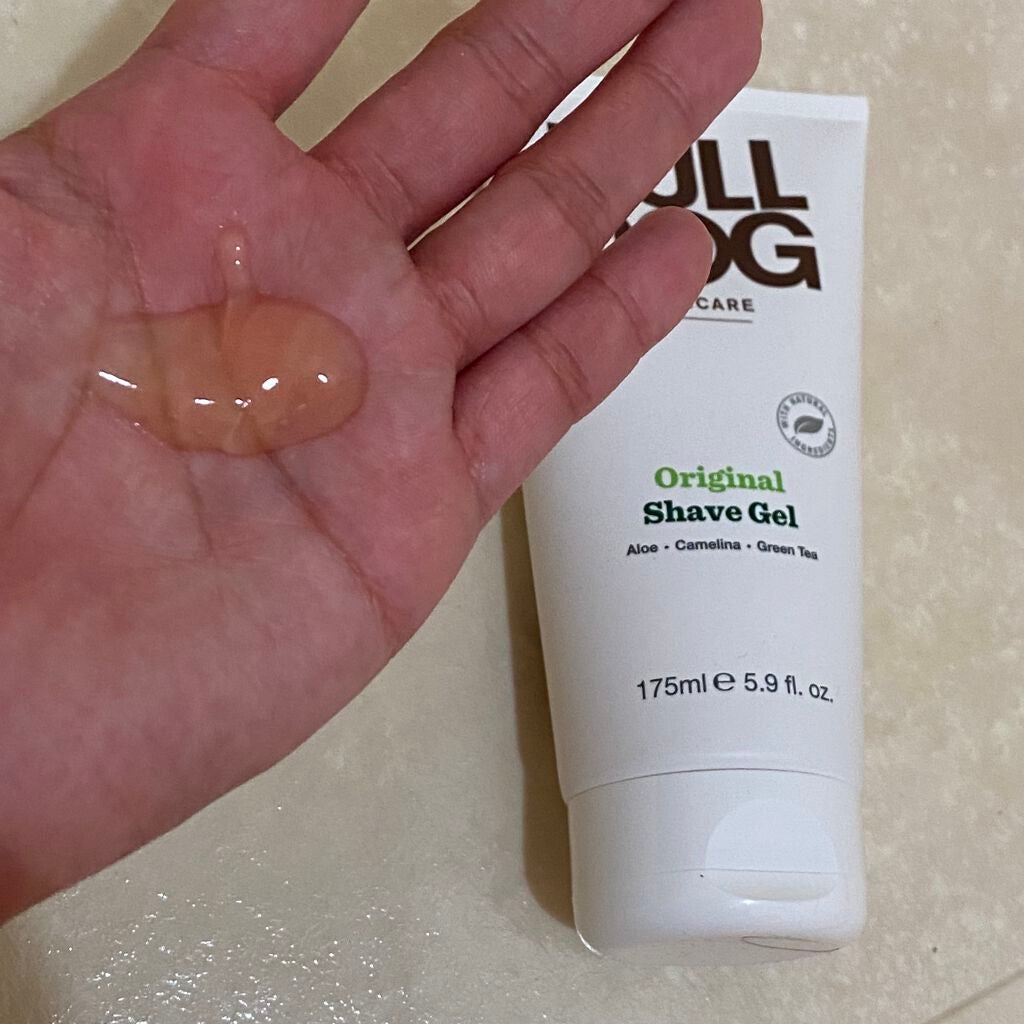 ブルドッグ オリジナル シェービングジェル/ブルドッグ スキンケア フォーメン/除毛クリームを使ったクチコミ(2枚目)