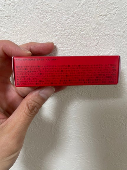 mu-cho on LIPS 「リップモンスター02落ちにくくていい!私にはちょっと明るすぎた..」(6枚目)