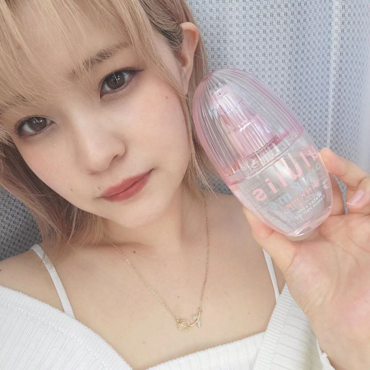 ピンクミー ウォーターコンク コントロール ヘアオイル/ululis/ヘアオイルを使ったクチコミ(5枚目)