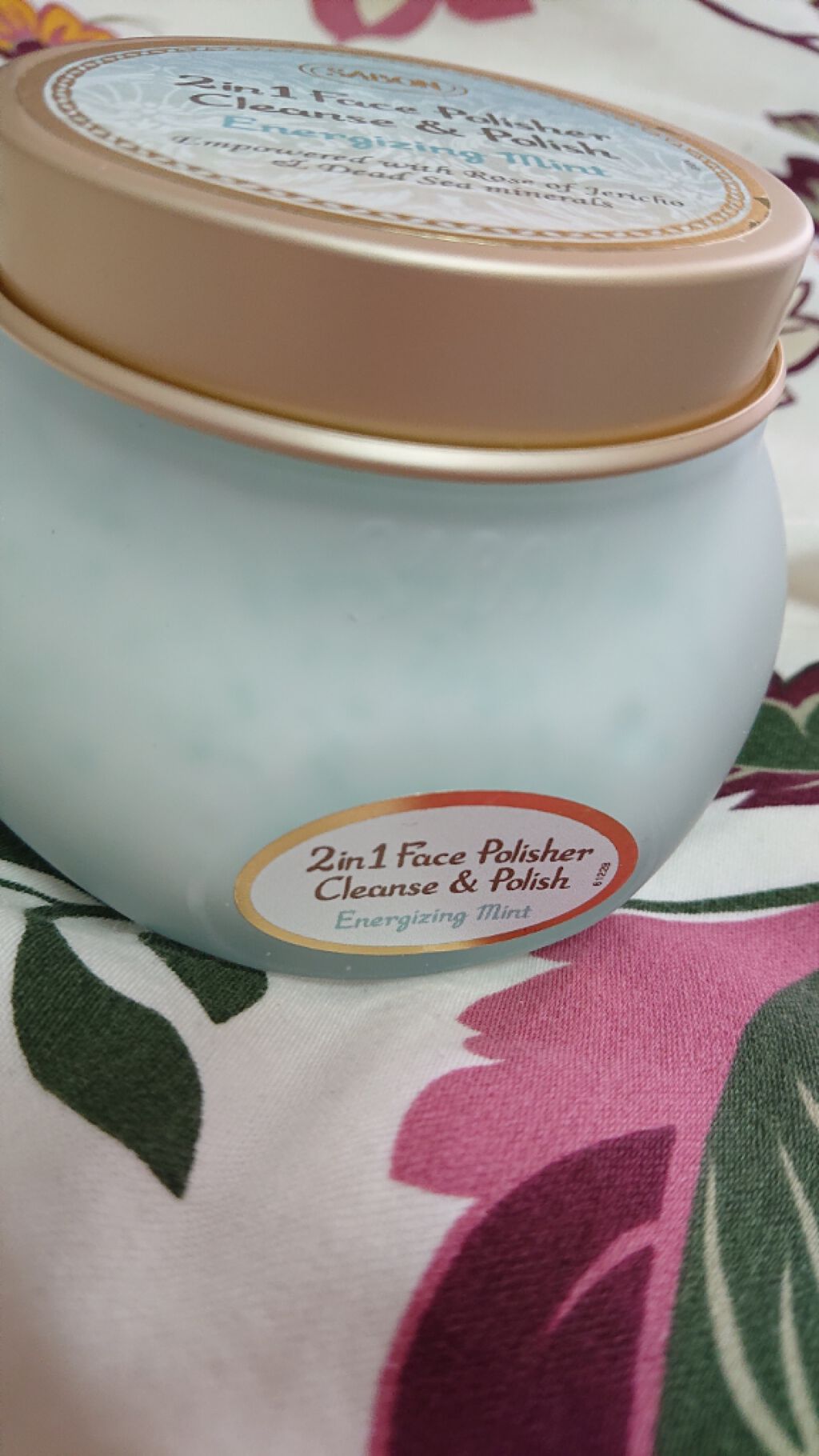 フェイスポリッシャー リフレッシング(ミント)/SABON/スクラブ・ゴマージュを使ったクチコミ(2枚目)